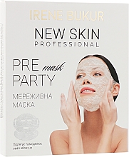 Мереживна маска для обличчя - Irene Bukur New Skin Professional Pre Party Face Mask — фото N1