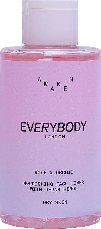 ПОДАРОК! Питательный тоник для лица «Роза и орхидея» - EveryBody Awaken Nourishing Face Toner Rose & Orchid — фото N1