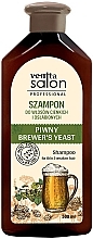 Шампунь для тонкого та ослабленого волосся - Venita Salon Professional Beer Extract — фото N1