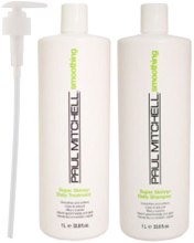 Духи, Парфюмерия, косметика Набор - Paul Mitchell Smoothing Litre Duo (shm/1000ml + cond/1000ml)