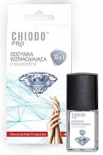 Парфумерія, косметика Олія для нігтів 10 в 1 "Діамантовий блиск" - Chiodo Pro Diamand Nail Protection