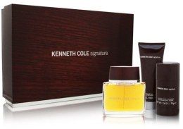 Парфумерія, косметика Kenneth Cole Signature - Набір (edt/100ml + deo-stick/75ml + ash/b/100ml)