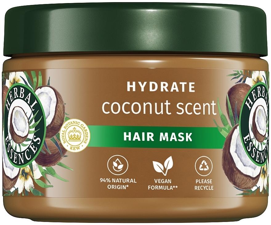 Маска для волосся "Кокос" - Herbal Essences Hydrate Coconut Scent Hair Mask — фото N1