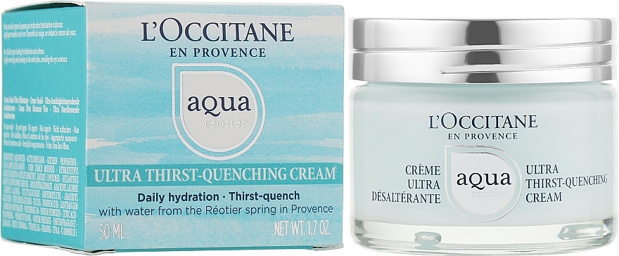 Ультраувлажняющий крем для лица - L'Occitane Aqua Reotier Acial Ultra Hidratante — фото N2