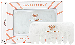 Прозорий кварцевий гребінець - Crystallove Clear Quartz Comb — фото N1