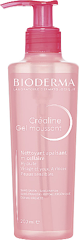 Очищающий гель-мусс для чувствительной кожи - Bioderma Créaline Gel Moussant