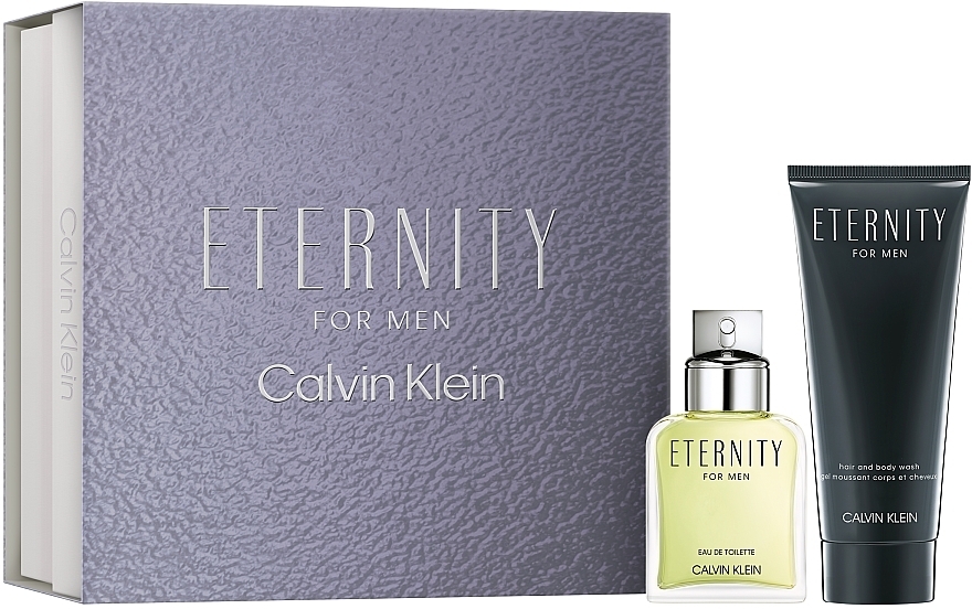 Calvin Klein Eternity For Men - Набір (edt/50 ml + sh/gel/100 ml) — фото N2