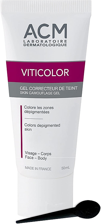 Камуфляжный гель для лица и тела - ACM Laboratories Viticolor Durable Skin Camouflage Gel — фото N1