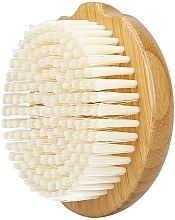 Бамбуковая щетка для тела - Lussoni Bamboo Vegan Body Brush — фото N2