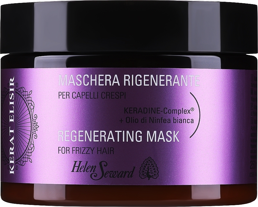 Регенерирующая маска для волос - Helen Seward Kerat Elisir Anti-Frizz Regenerating Mask — фото N1