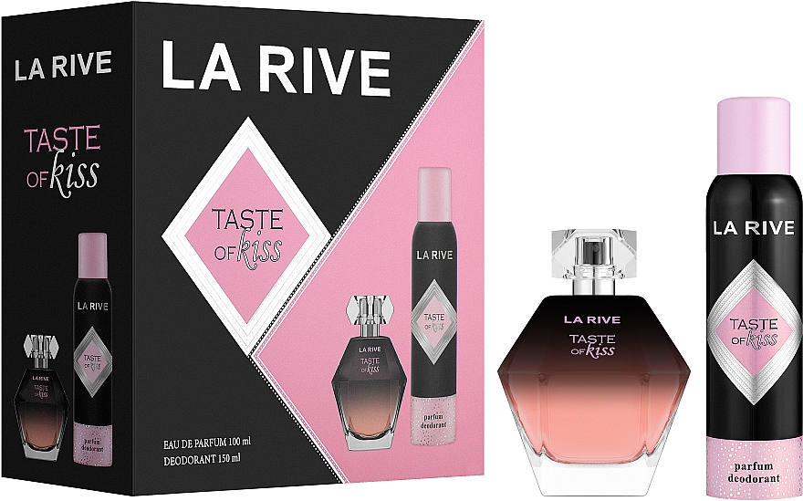 La Rive Taste Of Kiss - Набор (edp/100ml + deo/150ml)