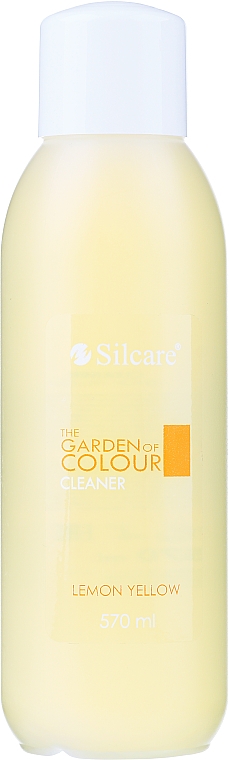 Знежирювач для нігтів - Silcare The Garden of Colour Cleaner Lemon Yellow — фото N1