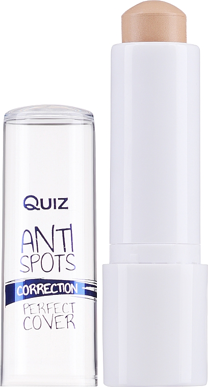 УЦІНКА Консилер, тонкий - Quiz Cosmetics Anti-Spots Correction Perfect Cover — фото N2
