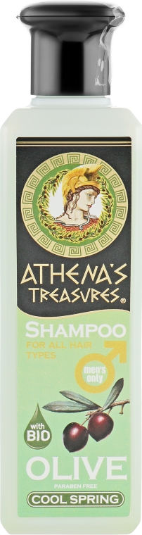 Шампунь для мужчин на основе оливкового масла - Pharmaid Athena`s Treasures — фото N1