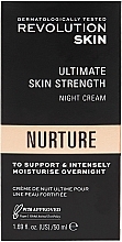 Щоденний нічний зволожувальний крем для обличчя - Revolution Skincare Ultimate Skin Strength Night Cream — фото N2