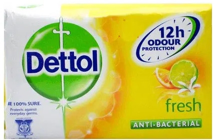Антибактеріальне мило "Свіжість" - Dettol Fresh Antibacterial Soap — фото N2