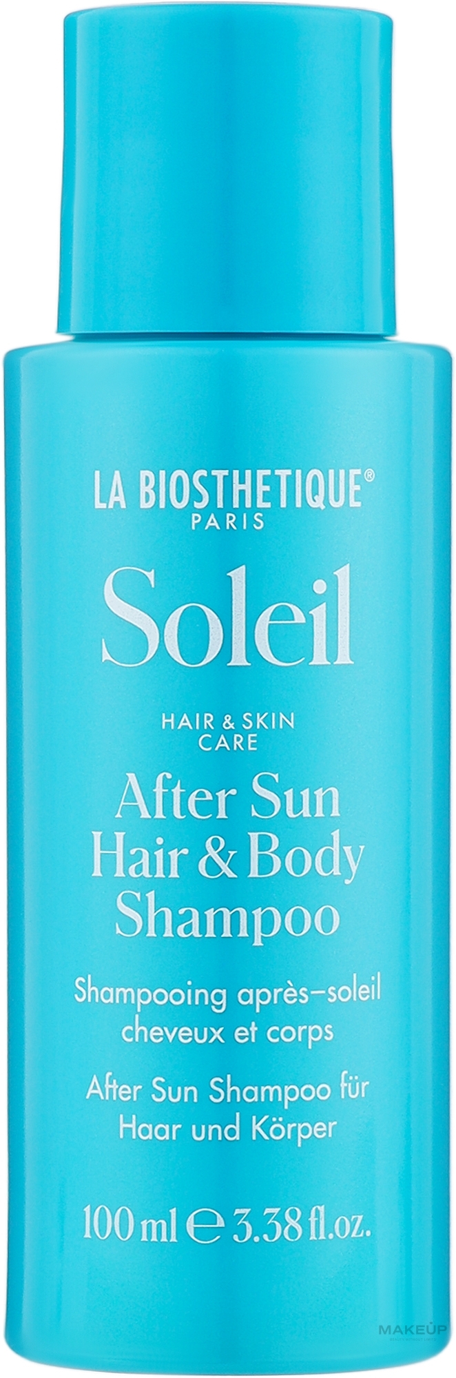 Шампунь для волосся й тіла після прийняття сонячних ванн - La Biosthetique Soleil After Sun Hair & Body Shampoo — фото 100ml