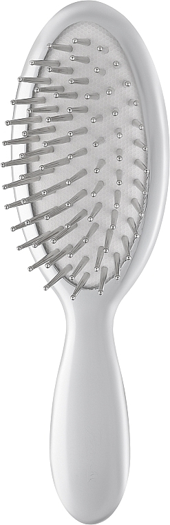 Расческа для волос 17.3x5 см, хром - Janeke Chromium Hair Brush — фото N1