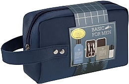 Набір - Aurora Basic For Men (sh/gel/250ml + deo/50ml + soap/100g + manicure/set) — фото N1