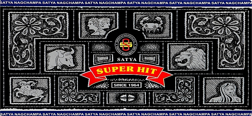 Благовония палочки "Суперхит" - Satya Super Hit Dhoop Sticks Premium — фото N1