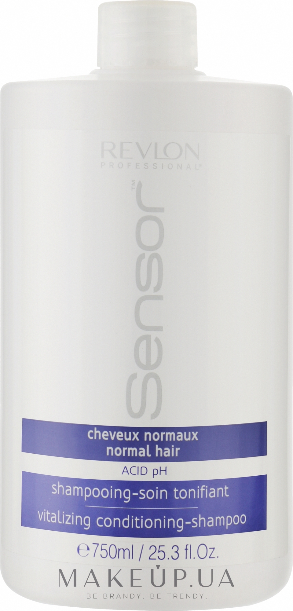 Шампунь-кондиционер восстанавливающий для нормальных волос - Revlon Professional Sensor Shampoo Vitalizing — фото 750ml