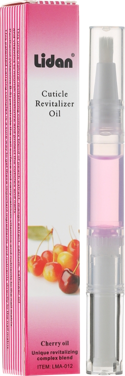Карандаш-масло для кутикулы ароматизированный "Вишня" - Lidan Curticle Revitalizer Cherry Oil