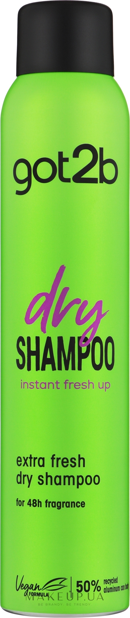 Сухий шампунь "Екстра-свіжість" - Got2b Fresh It Up! Dry Shampoo Extra Fresh — фото 200ml