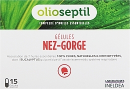 Олиосептил Нос-горло - Olioseptil Nez-Gorge — фото N1