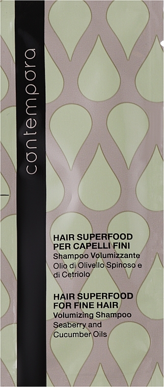 Шампунь для придания объема - Barex Italiana Contempora Fine Hair Volumizing Shampoo (пробник)