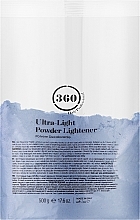 Парфумерія, косметика Антижовта освітлююча пудра для волосся - 360 Ultra-Light Powder Lightener