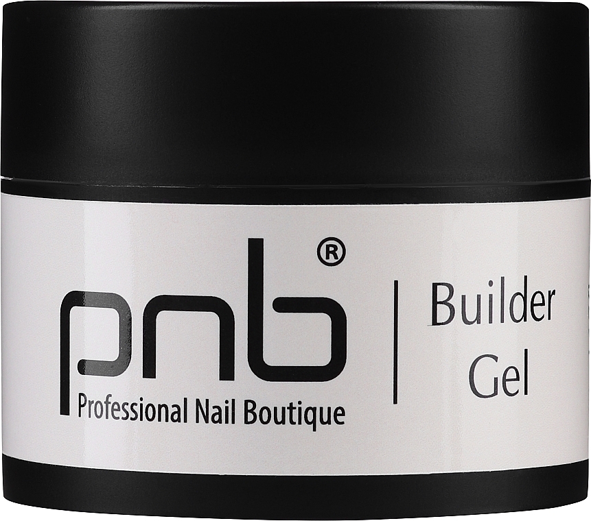 Однофазний моделювальний прозорий гель - PNB Builder Gel Crystal Clear — фото N3