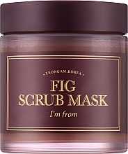Маска-скраб для очищення шкіри з інжиром - I'm From Fig Scrub Mask — фото N1