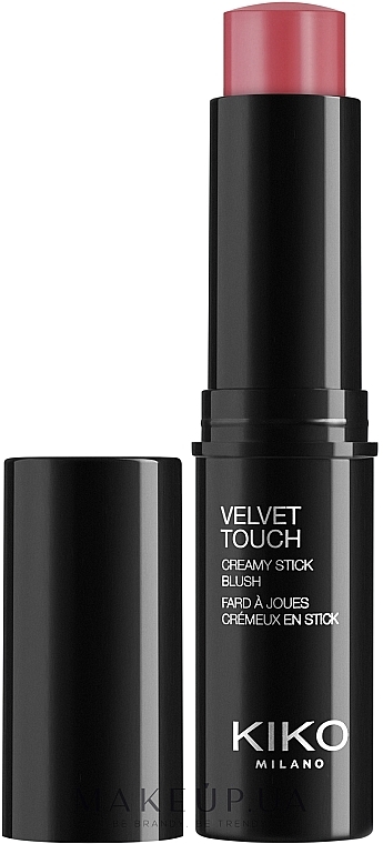 Сияющие румяна - Kiko Milano Velvet Touch Creamy Stick Blush (тестер без коробки) — фото N1