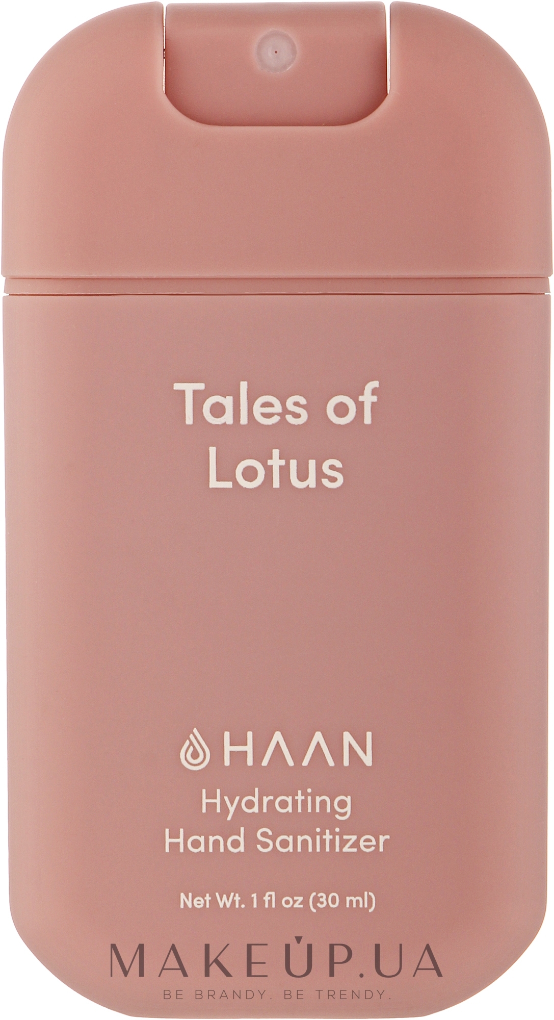 Очищающий и увлажняющий спрей для рук "Истории лотоса" - HAAN Hydrating Hand Sanitizer Tales of Lotus — фото 30ml