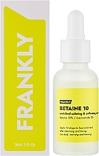Сироватка для заспокоєння і пом’якшення шкіри - Frankly Betaine 10 Serum — фото N2
