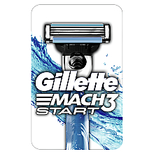 Бритва с 1 сменной кассетой - Gillette Mach 3 Start — фото N1