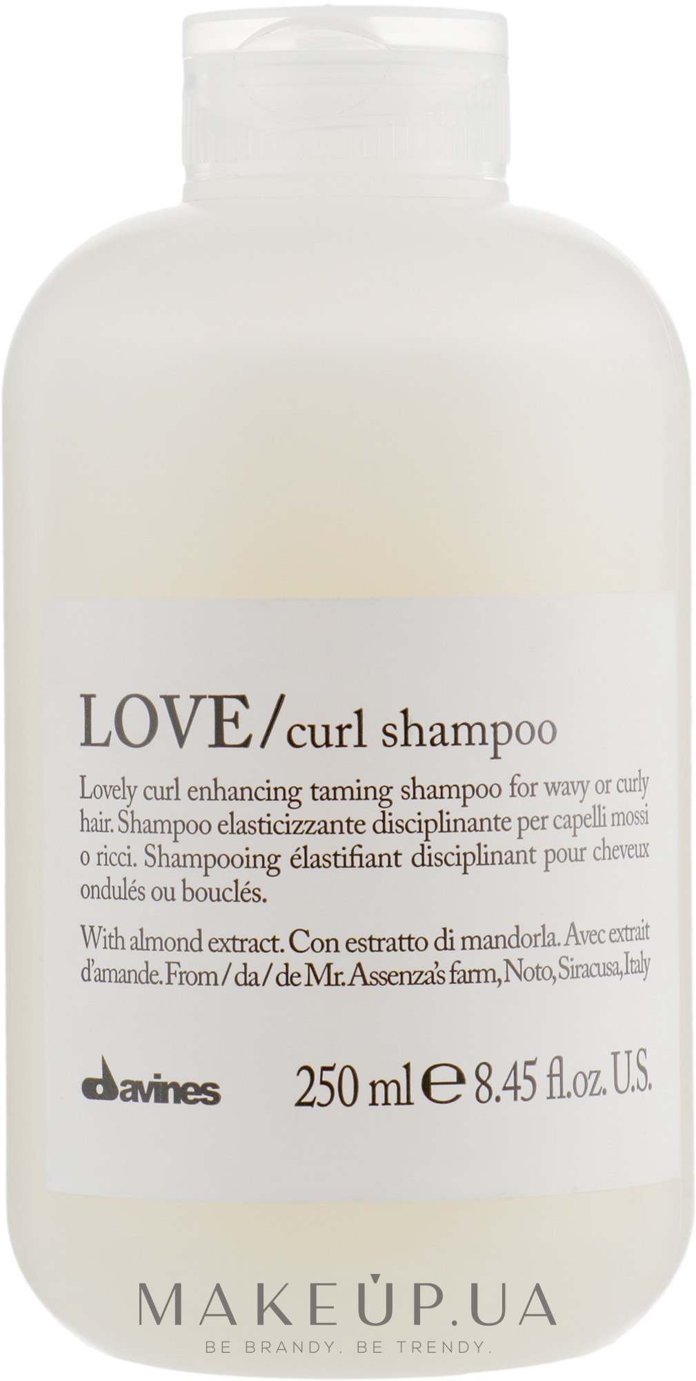 Усиливающий завиток шампунь - Davines Love Curl Enhancing Shampoo — фото 250ml