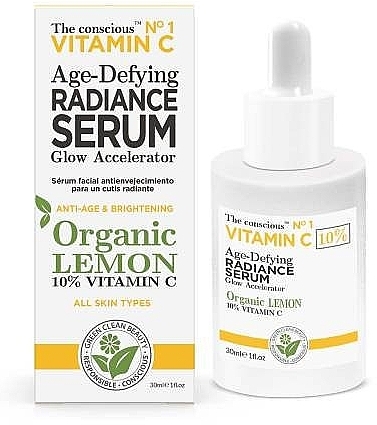 Сироватка для обличчя - Biovene The Conscious Vitamin C Age-defying Radiance Serum With Organic Lemon — фото N1