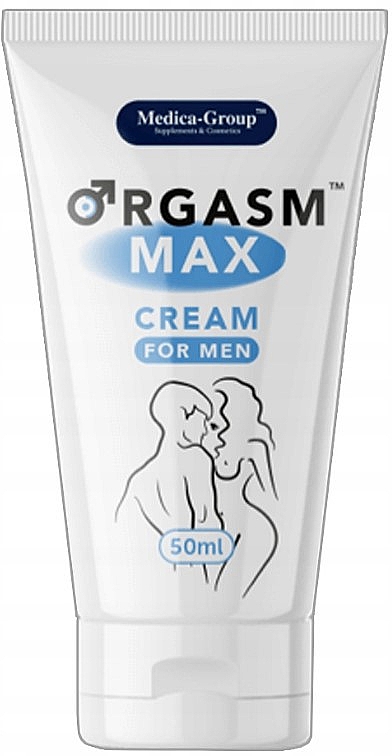 Интимный крем для сильной и продолжительной эрекции для мужчин - Medica-Group Orgasm Max Cream For Men — фото N1