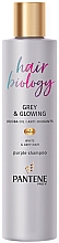 Шампунь освітлювальний - Pantene Pro-V Hair Biology Grey & Glowing Shampoo — фото N1