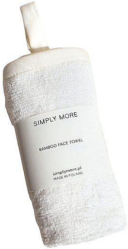 Рушник для обличчя з бамбукового волокна - Simply More Bamboo Towel — фото N1