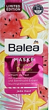 Парфумерія, косметика Маска для обличчя - Balea Tropical Dream Mask