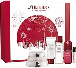 Духи, Парфюмерия, косметика Shiseido Ginza - Набор (cr/50ml + foam/15ml + lot/30ml + emulsion/10ml + edp/0,8ml)