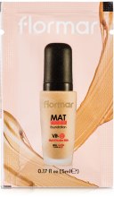 Парфумерія, косметика Тональний крем - Flormar Matt Touch Foundation 