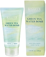 Интенсивно увлажняющий успокаивающий крем - Bonajour Green Tea Water Bomb Cream — фото N2