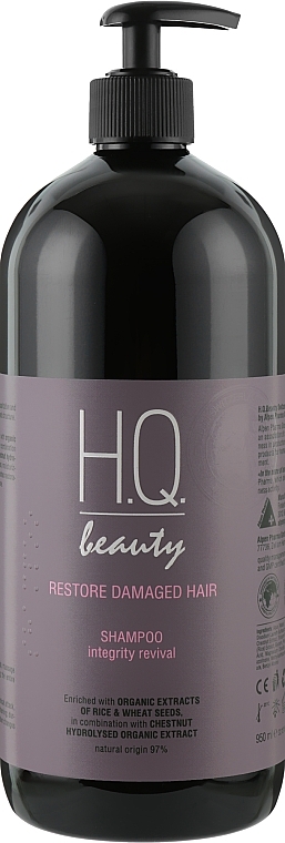 УЦІНКА Шампунь для пошкодженого волосся - H.Q.Beauty Restore Damaged Hair Shampoo * — фото N3