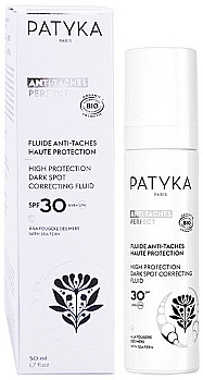 Высокозащитный флюид против пигментных пятен с SPF 30 - Patyka Fluide Anti-Taches Haute Protection SPF30 — фото N1