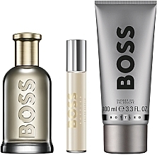 BOSS Bottled - Набор (edp/100ml + edp/10ml + sh/gel/100ml) — фото N1