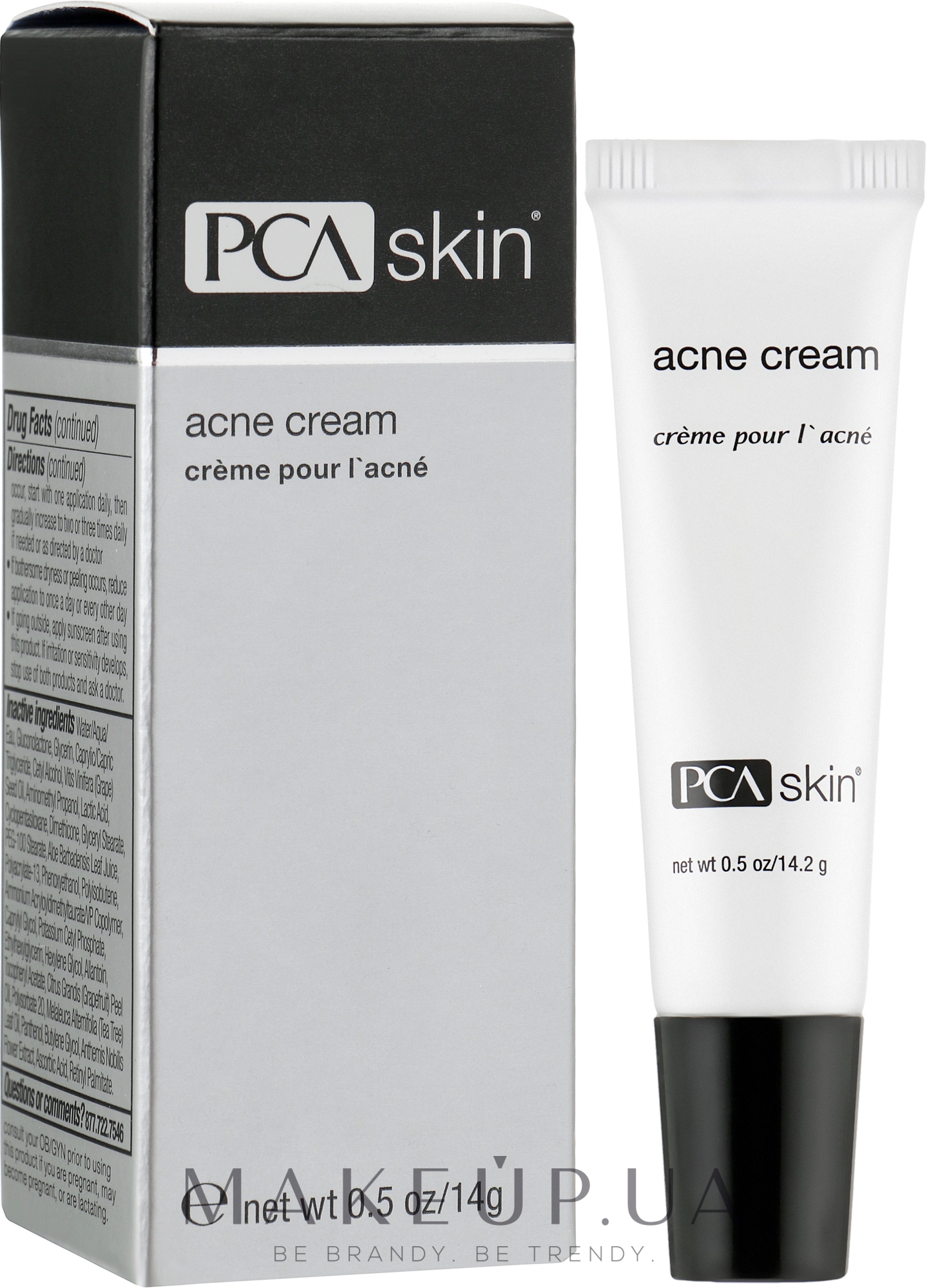 Крем против прыщей для лица - PCA Skin Acne Cream — фото 14g