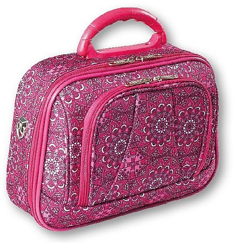 Женская косметичка-сундук, 95597, розовая - Top Choice Ethno Pink M — фото N1
